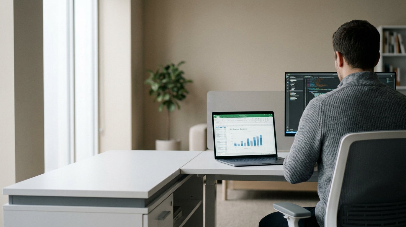 How to Set Up L-Shaped Workstations Efficientlyimage