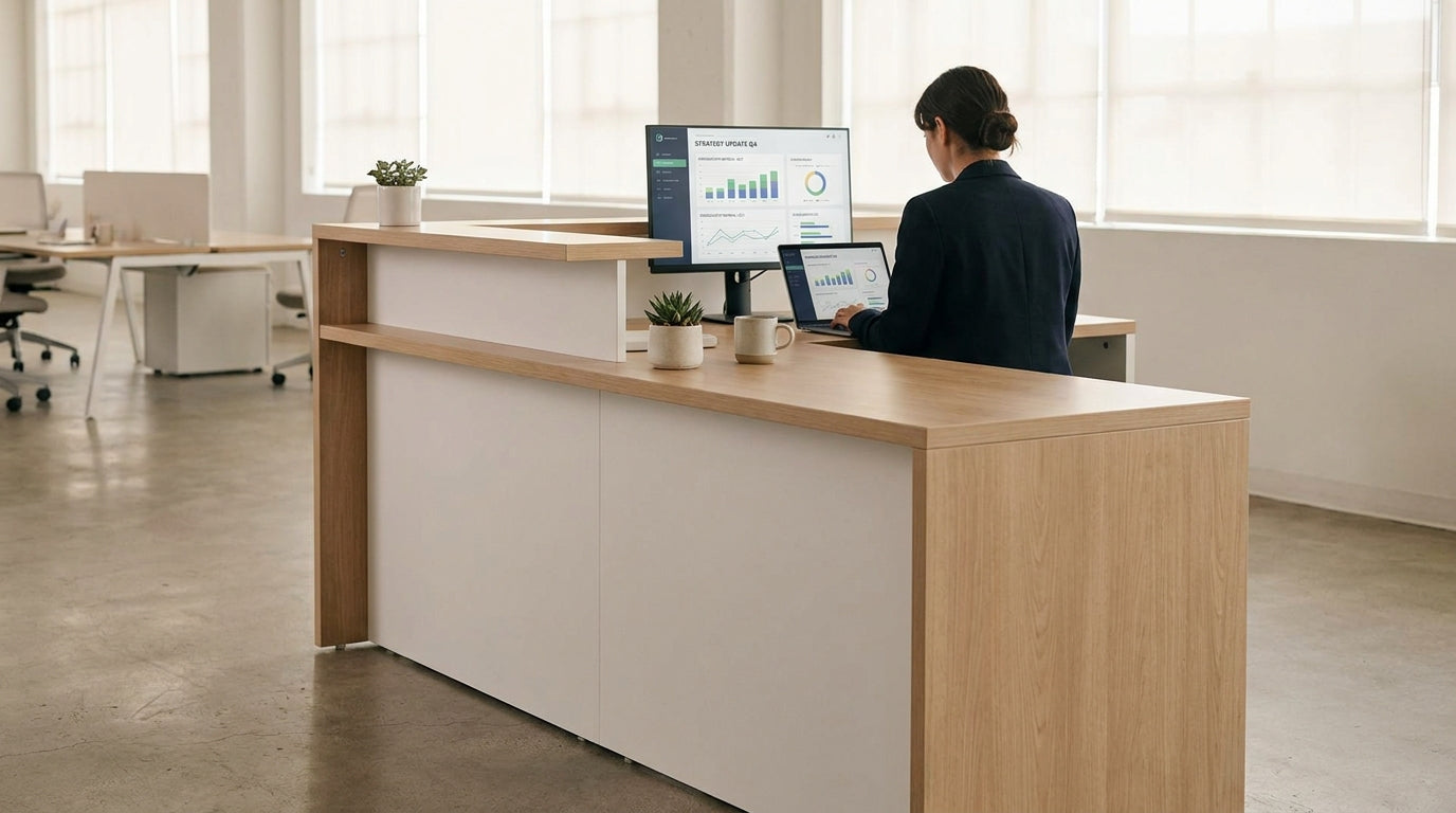 Office Furniture for Freestyle Studios: Reception Counterimage
