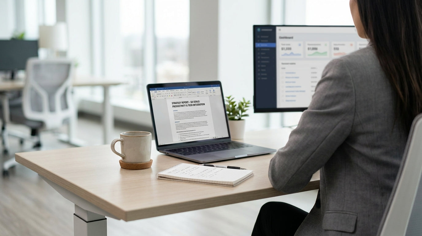What Type of Desk Finish Resists Coffee Stains?image