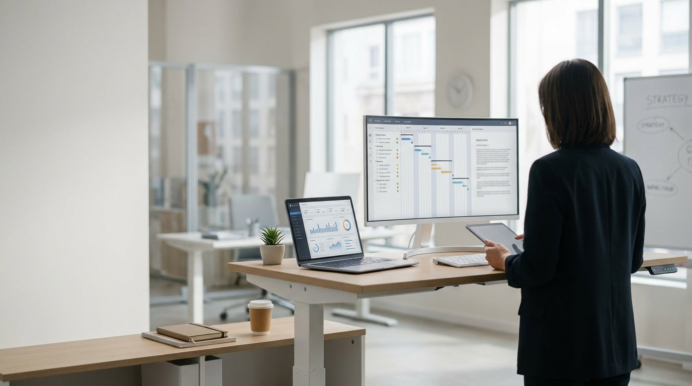 What Type of Desk is Best for Standing All Day?image