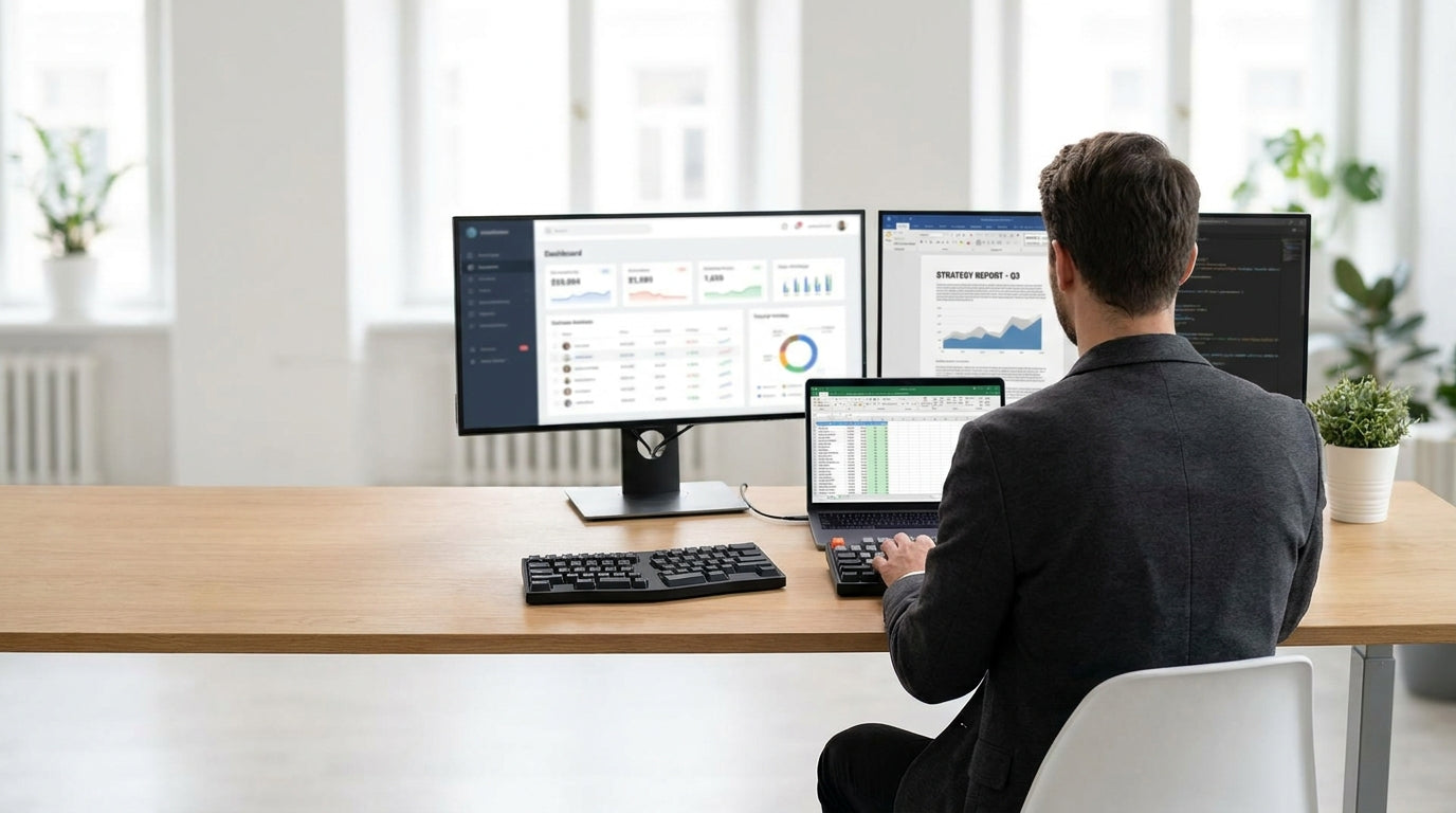 What is the Best Type of Desk for Dual Keyboard Setup?image