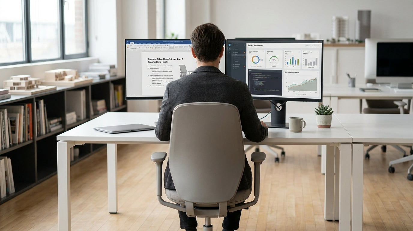 What is the Standard Office Chair Cylinder Size?image