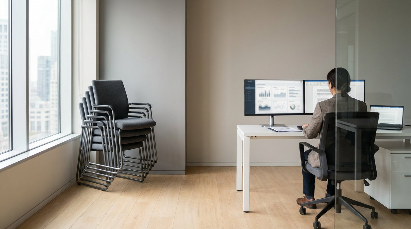 Best Meeting Chairs That Stack for Storageimage