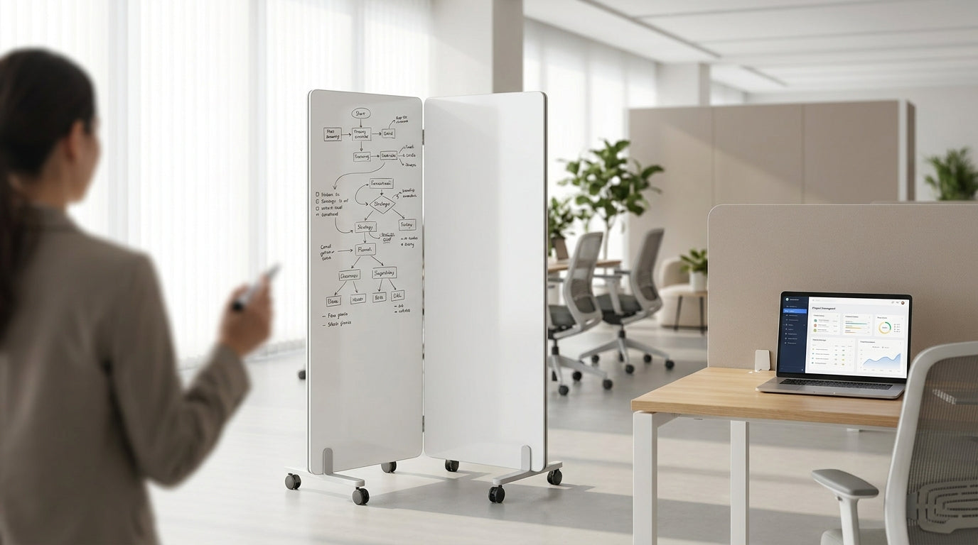 Best Mobile Whiteboards with Double-Sided Surfacesimage