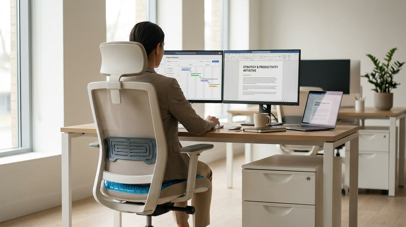 Best Office Chairs with Cooling Gel Technologyimage