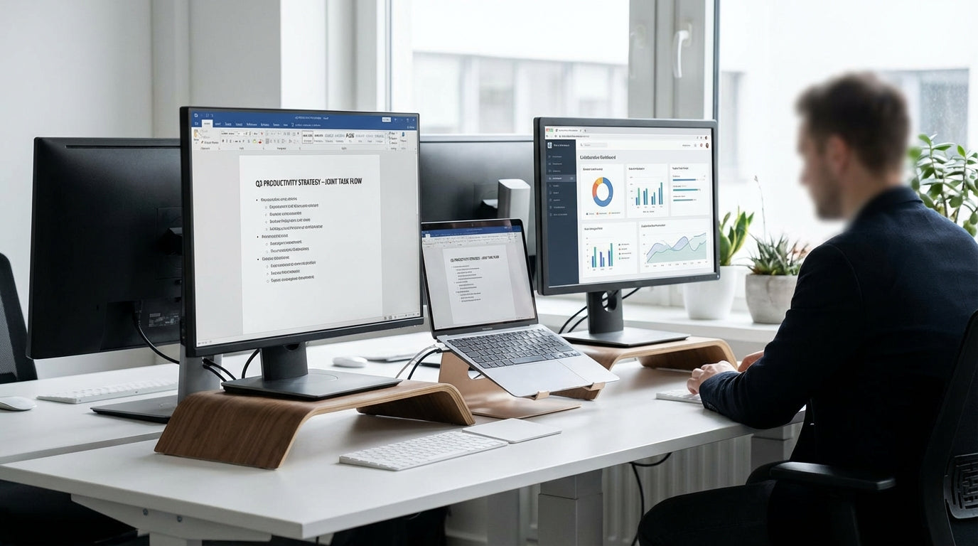 How to Set Up a Productive 2-Person Workstationimage