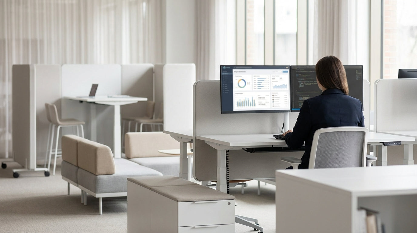 How to Arrange Modular Furniture for Flexible Officesimage