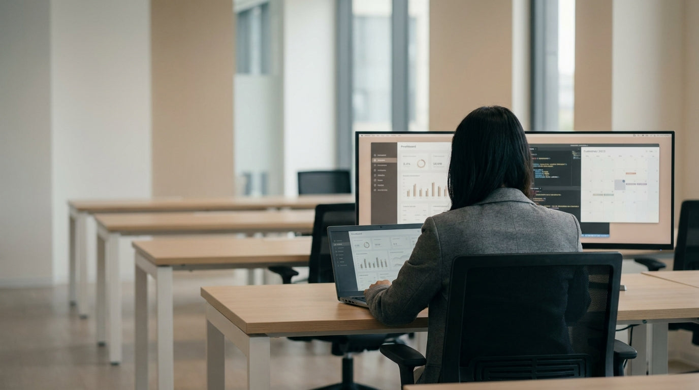 How to Arrange Straight Desks in Rowsimage