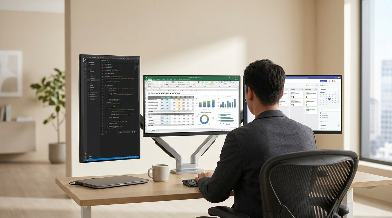 How to Choose Monitor Arms for Multiple Screensimage