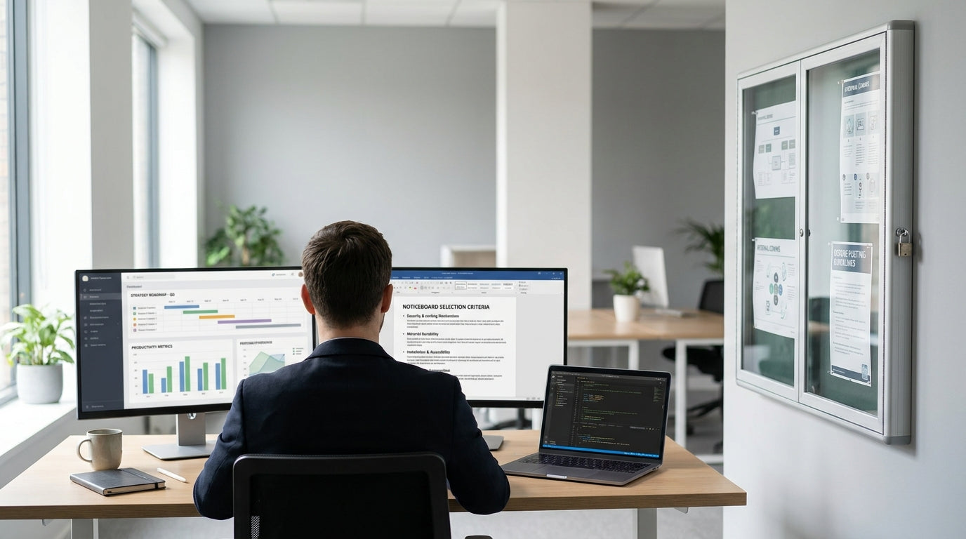 How to Choose Noticeboards with Lockable Doorsimage