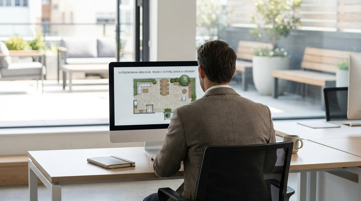 How To Set Up Outdoor Settings For Staff Break Areas – The Office Furniture