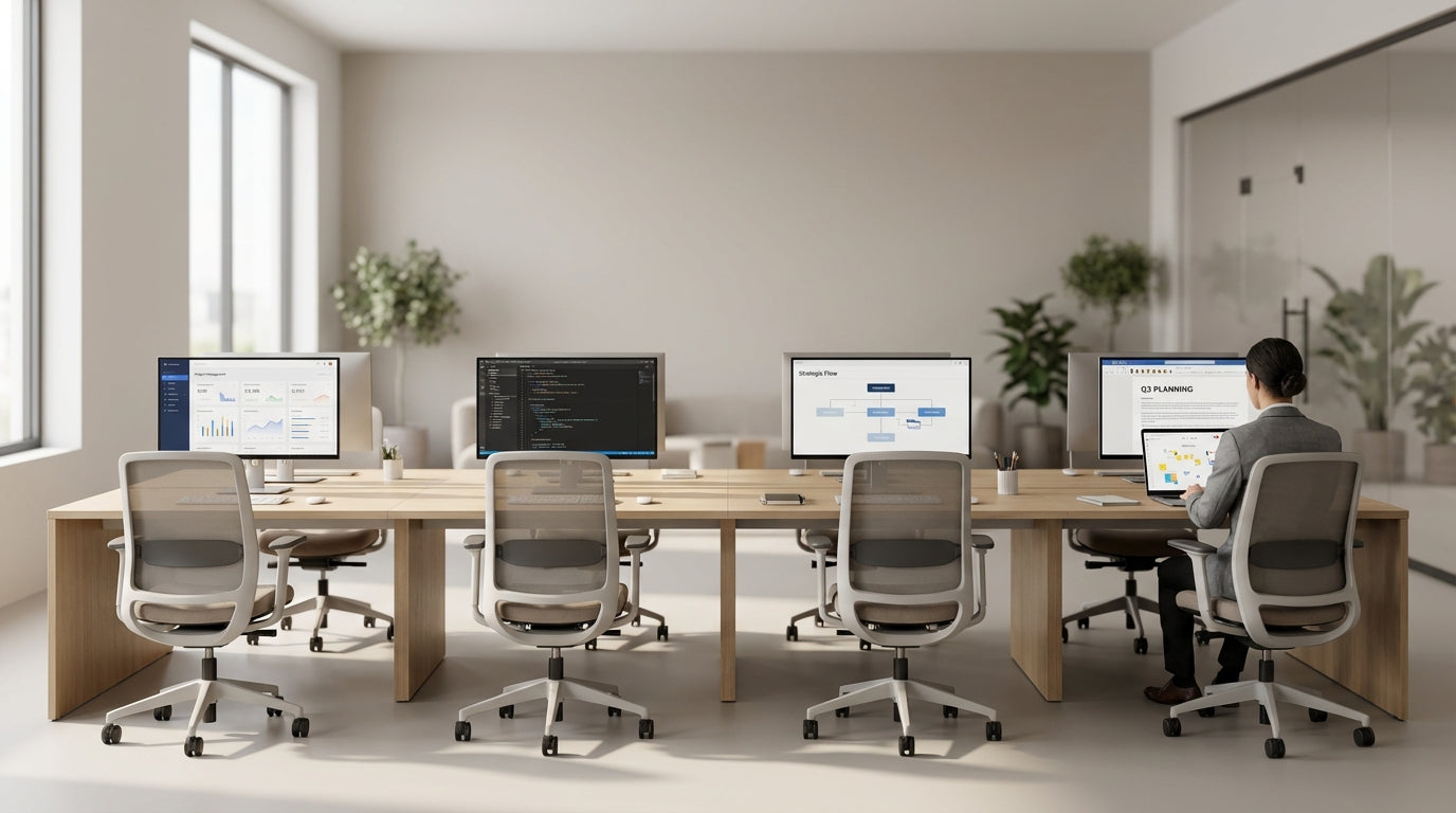 How to Set Up a Collaborative 6-Person Workstationimage