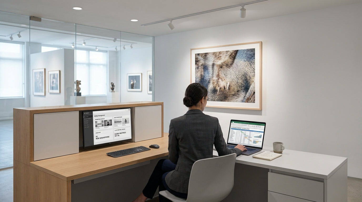 Office Furniture for Art Galleries: Reception and Officeimage