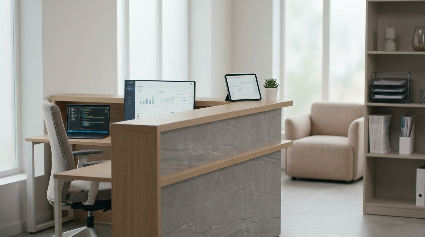 Office Furniture for Beauty Salons: Reception Countersimage