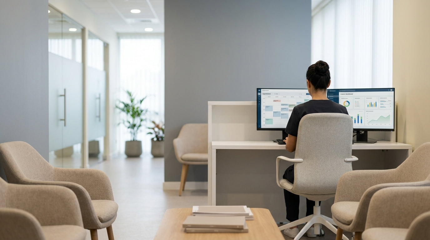Office Furniture for Dental Clinics: Waiting Room Setupimage