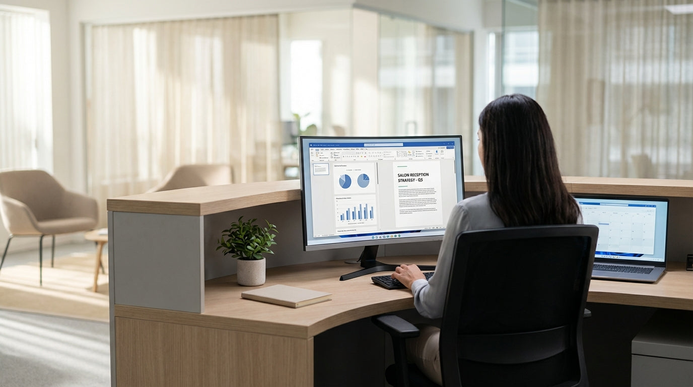 Office Furniture for Hairdressing Salons: Reception Ideasimage