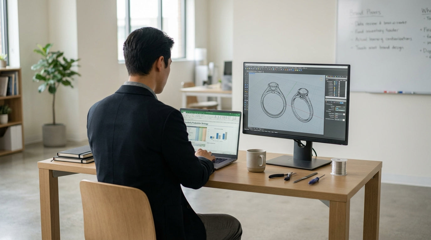 Office Furniture for Jewelry Making Studios: Front Areaimage