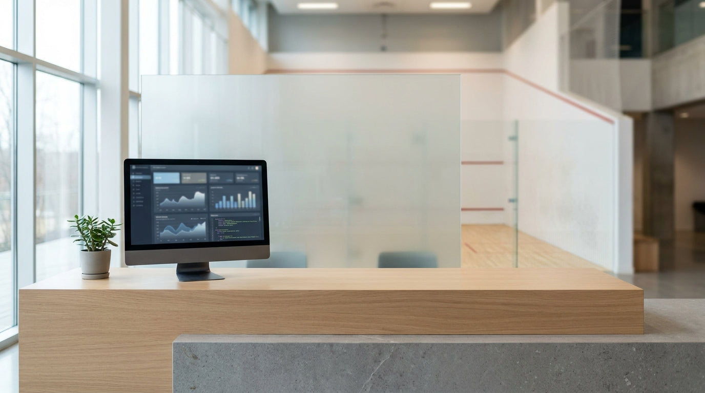 Office Furniture for Squash Centres: Reception Desksimage