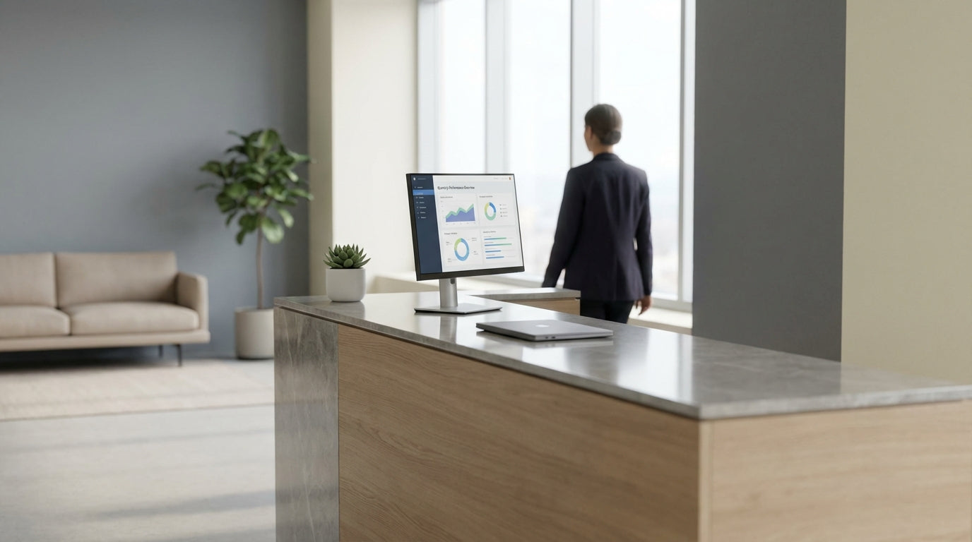 What Type of Reception Counter Makes the Best Impression?image