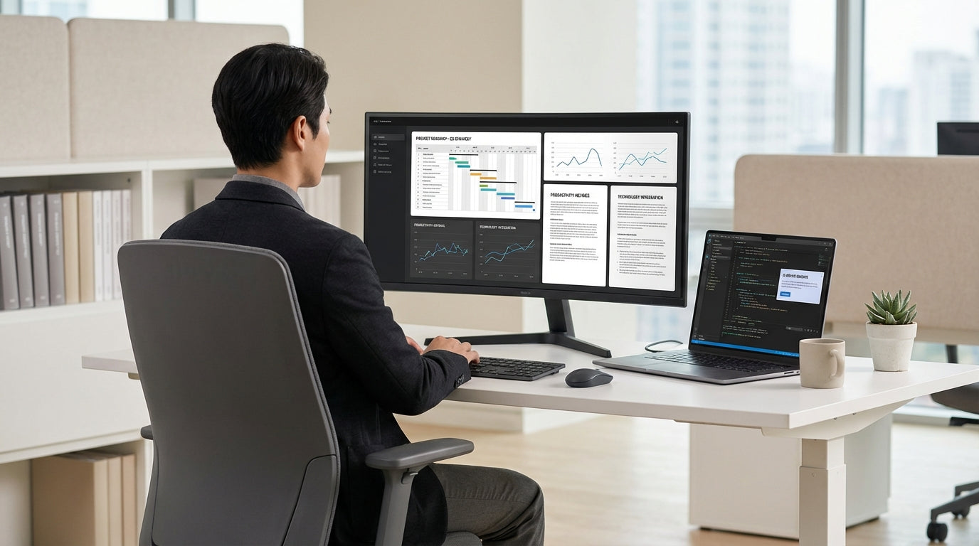 What is the Ideal Office Chair Back Height?image