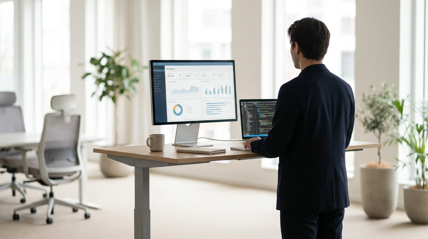 What is the Standard Height for Standing Desks?image