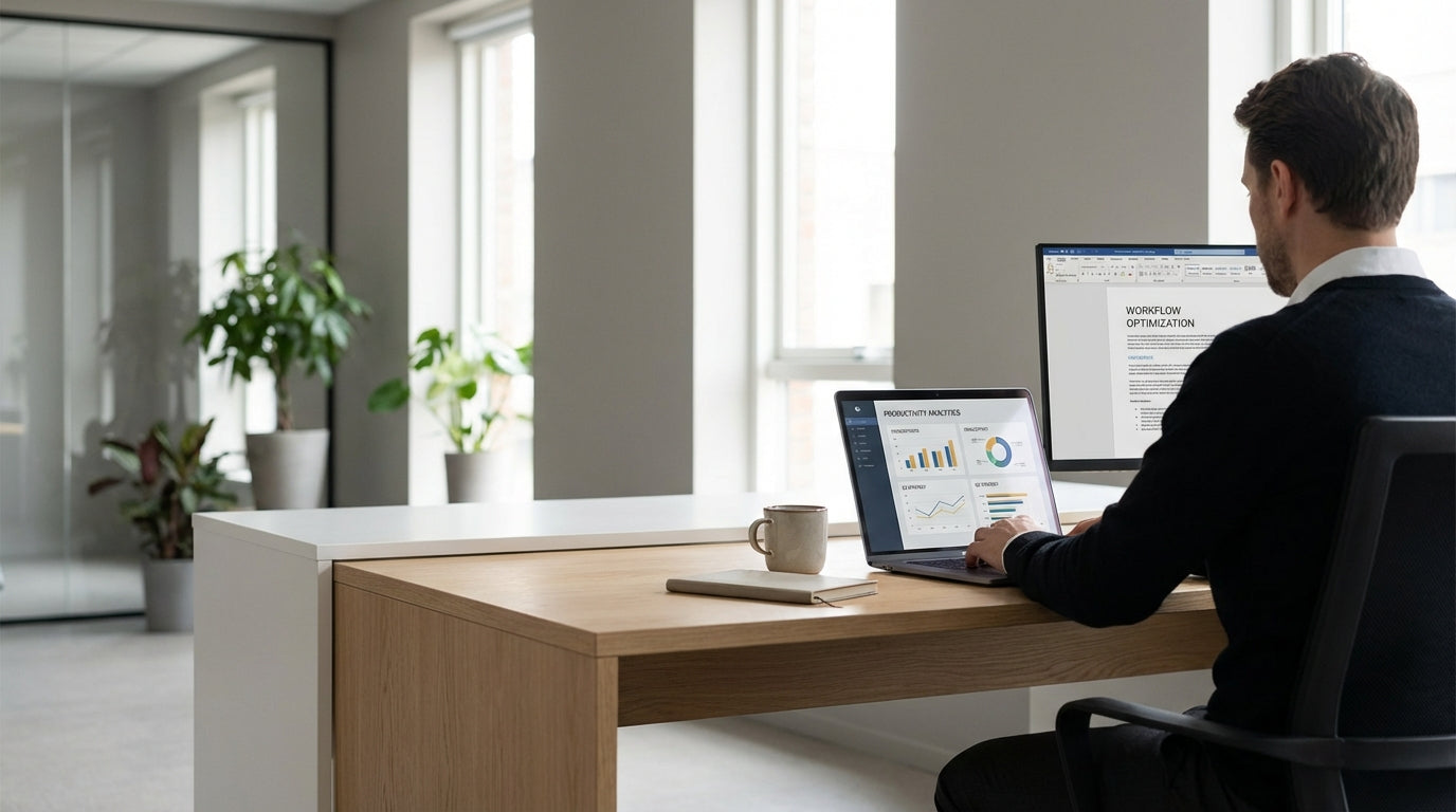 What is the Standard Office Desk Overhang?image