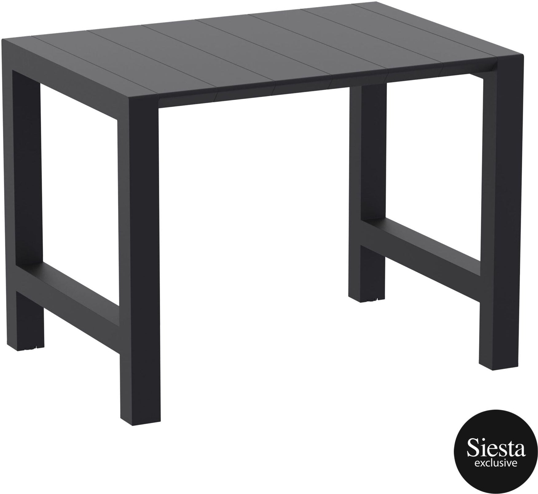 5 Piece Outdoor Bar Table Setting with Ares Barstools