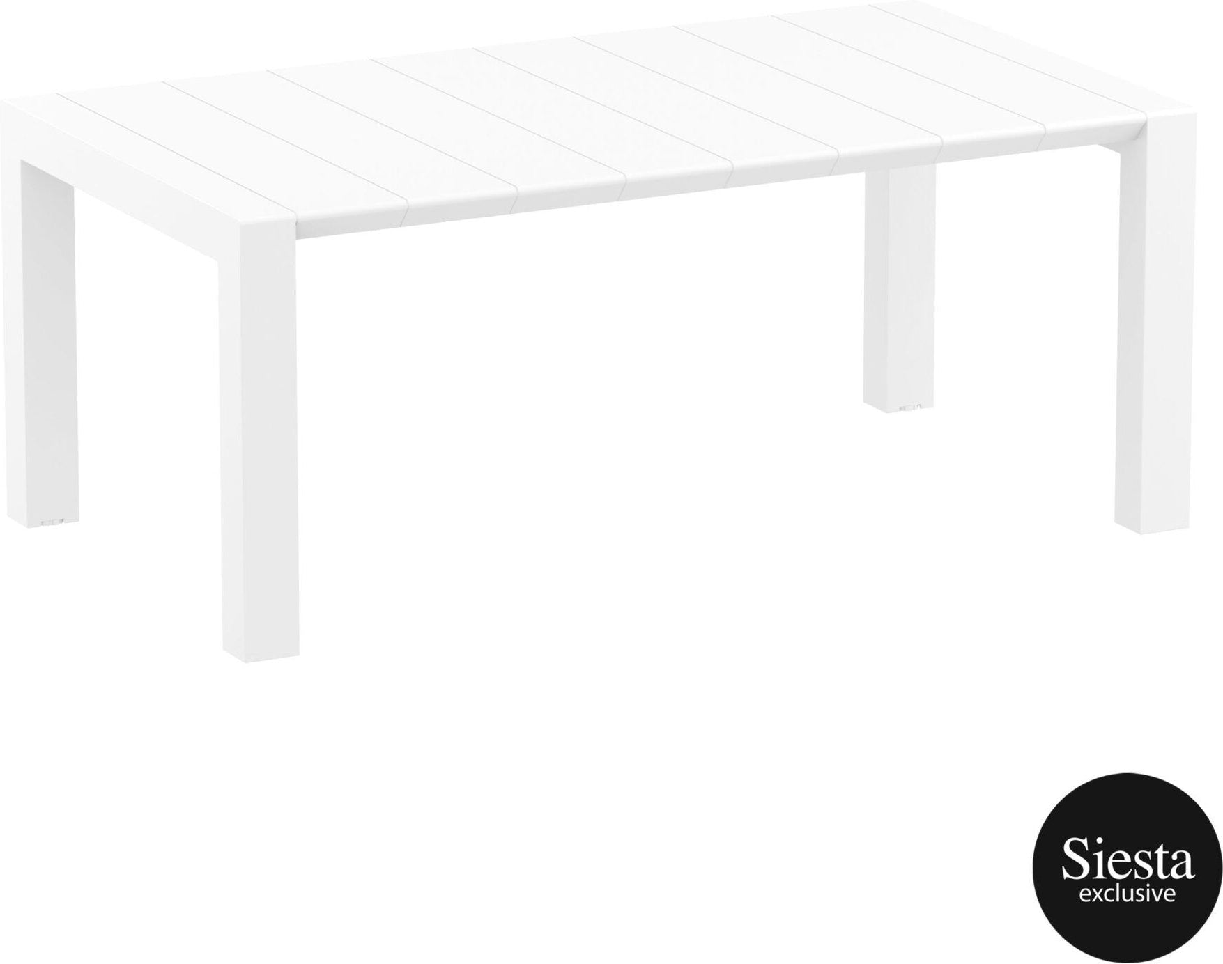 Plastic 7 Piece Vegas Table Dining Setting