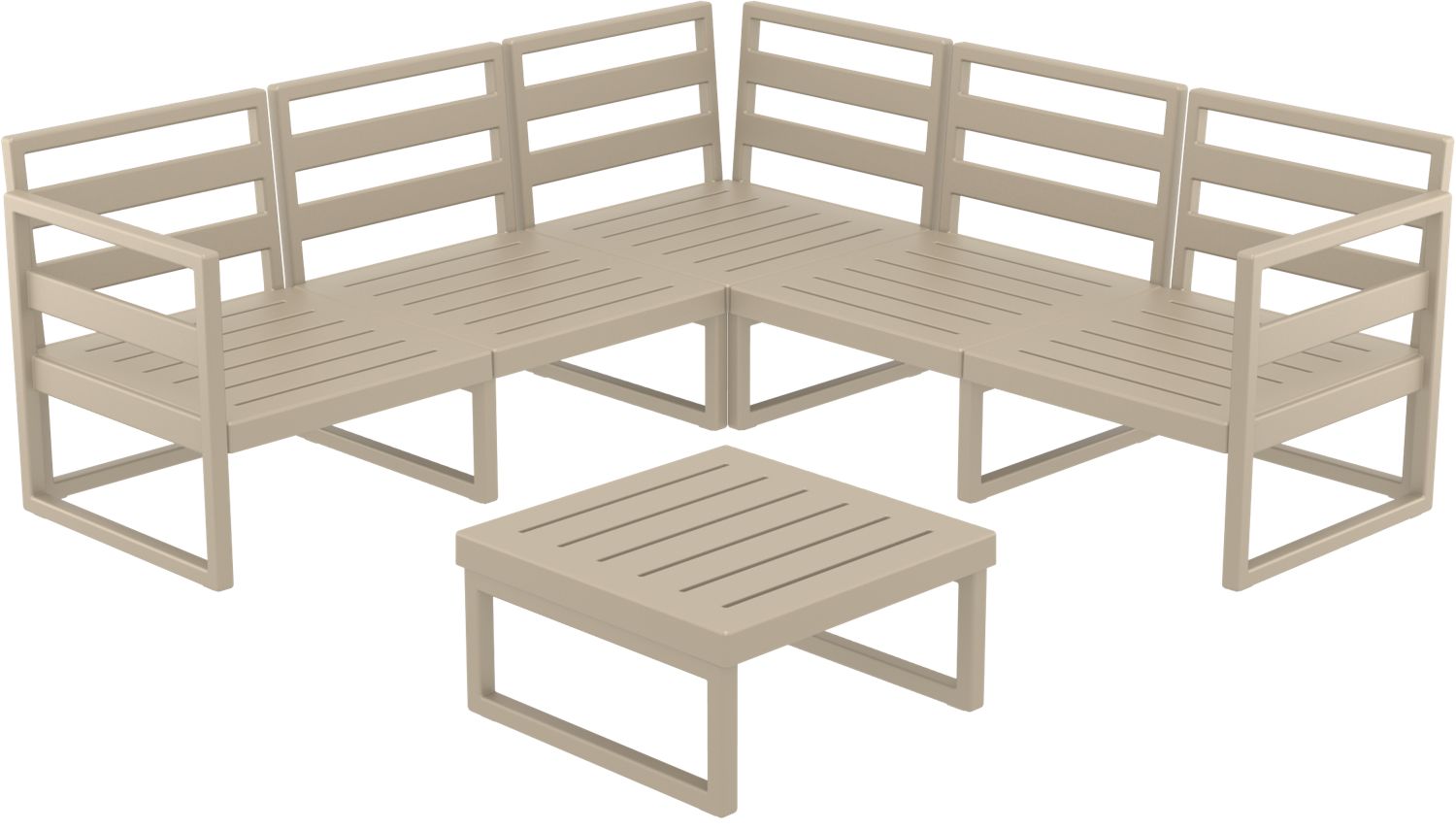 Siesta Mykonos Lounge Corner Set