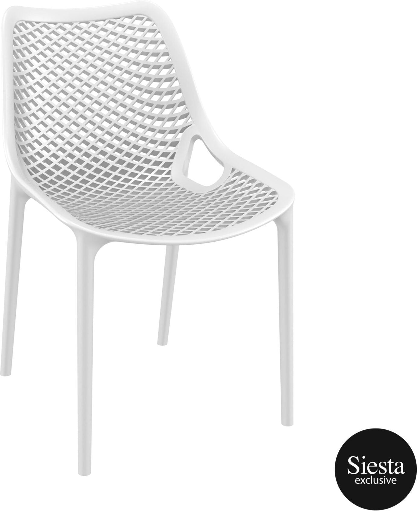 Outdoor Dining Setting with 6 Siesta Air Chair