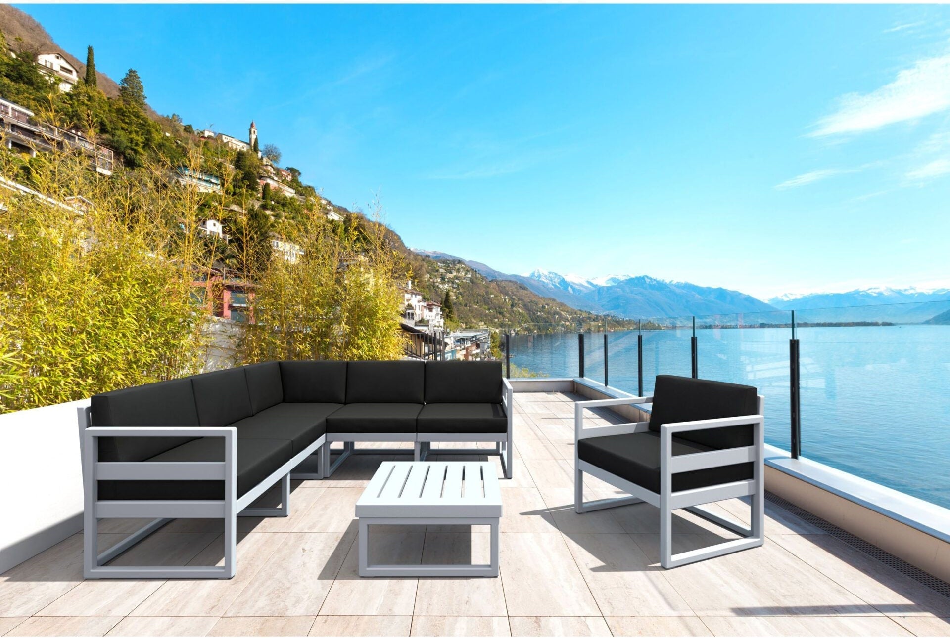 Mykonos Lounge Set XL - With Cushions