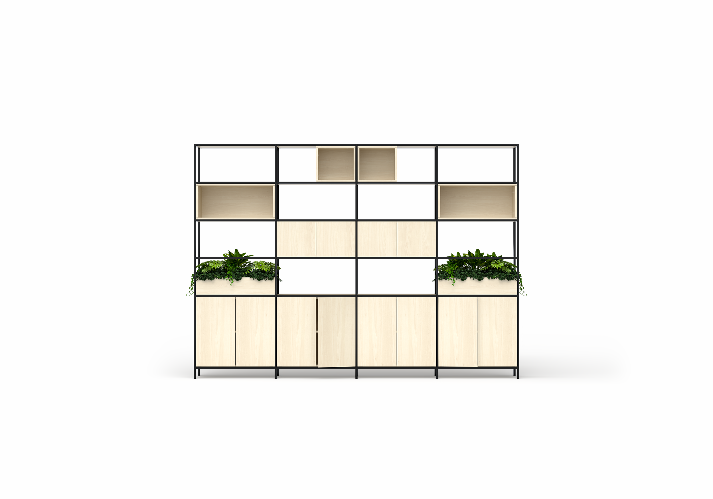 Boston Modular Shelving - Configuration 8