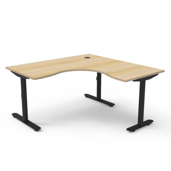 Halo Static Corner Workstation (Non Electric)