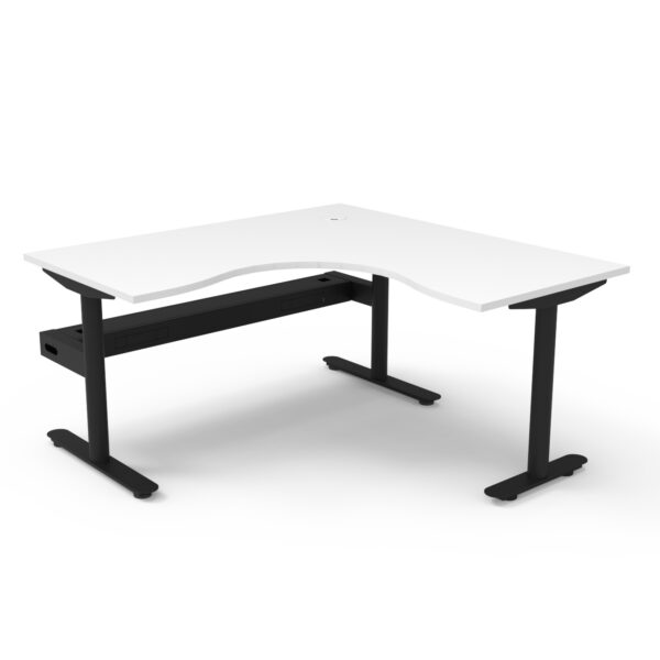 Halo Static Corner Workstation (Non Electric)