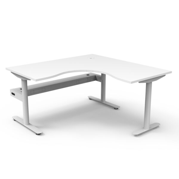 Halo Static Corner Workstation (Non Electric)