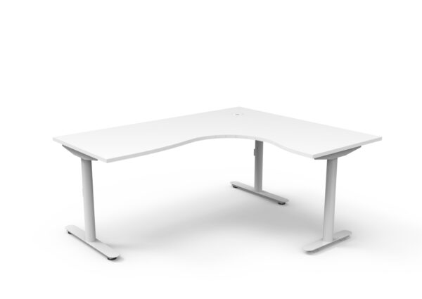 Halo Static Corner Workstation (Non Electric)