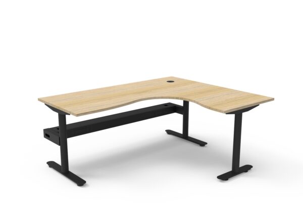 Halo Static Corner Workstation (Non Electric)