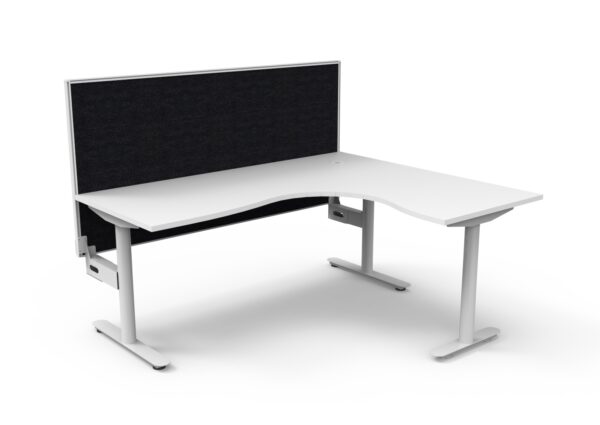 Halo Static Corner Workstation (Non Electric)