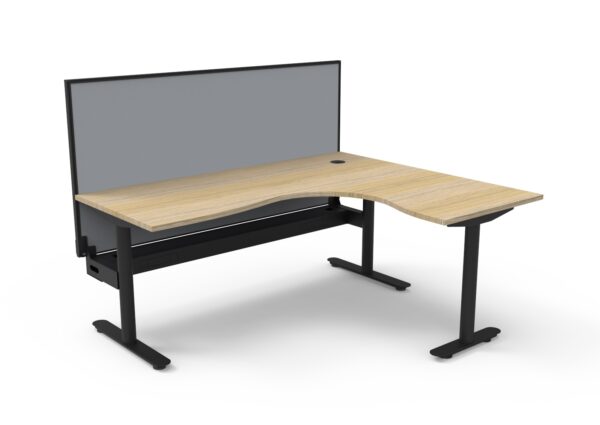 Halo Static Corner Workstation (Non Electric)