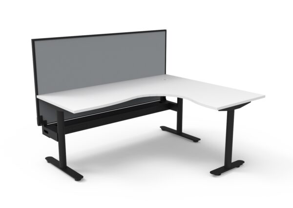 Halo Static Corner Workstation (Non Electric)