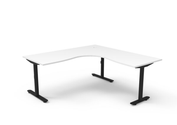 Halo Static Corner Workstation (Non Electric)