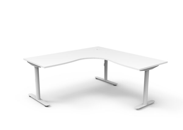 Halo Static Corner Workstation (Non Electric)