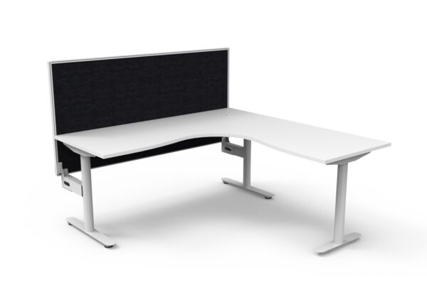 Halo Static Corner Workstation (Non Electric)