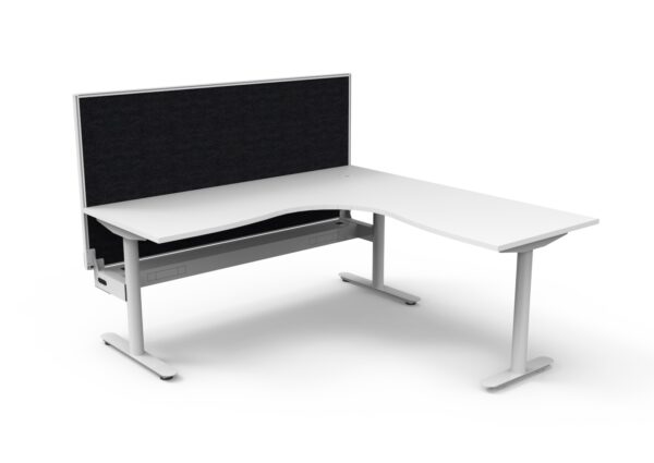 Halo Static Corner Workstation (Non Electric)