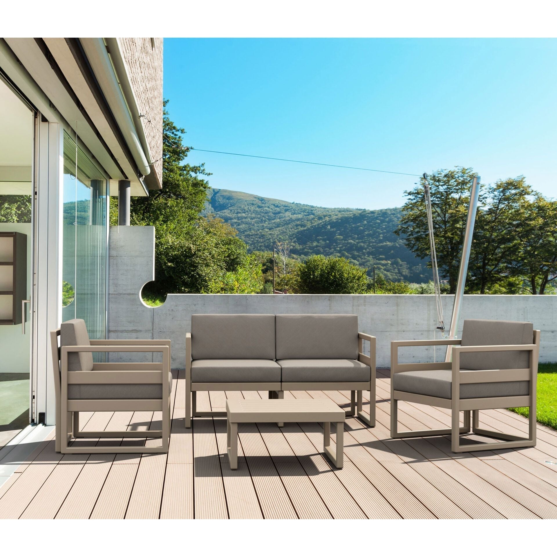 Mykonos Lounge Set - No Cushions