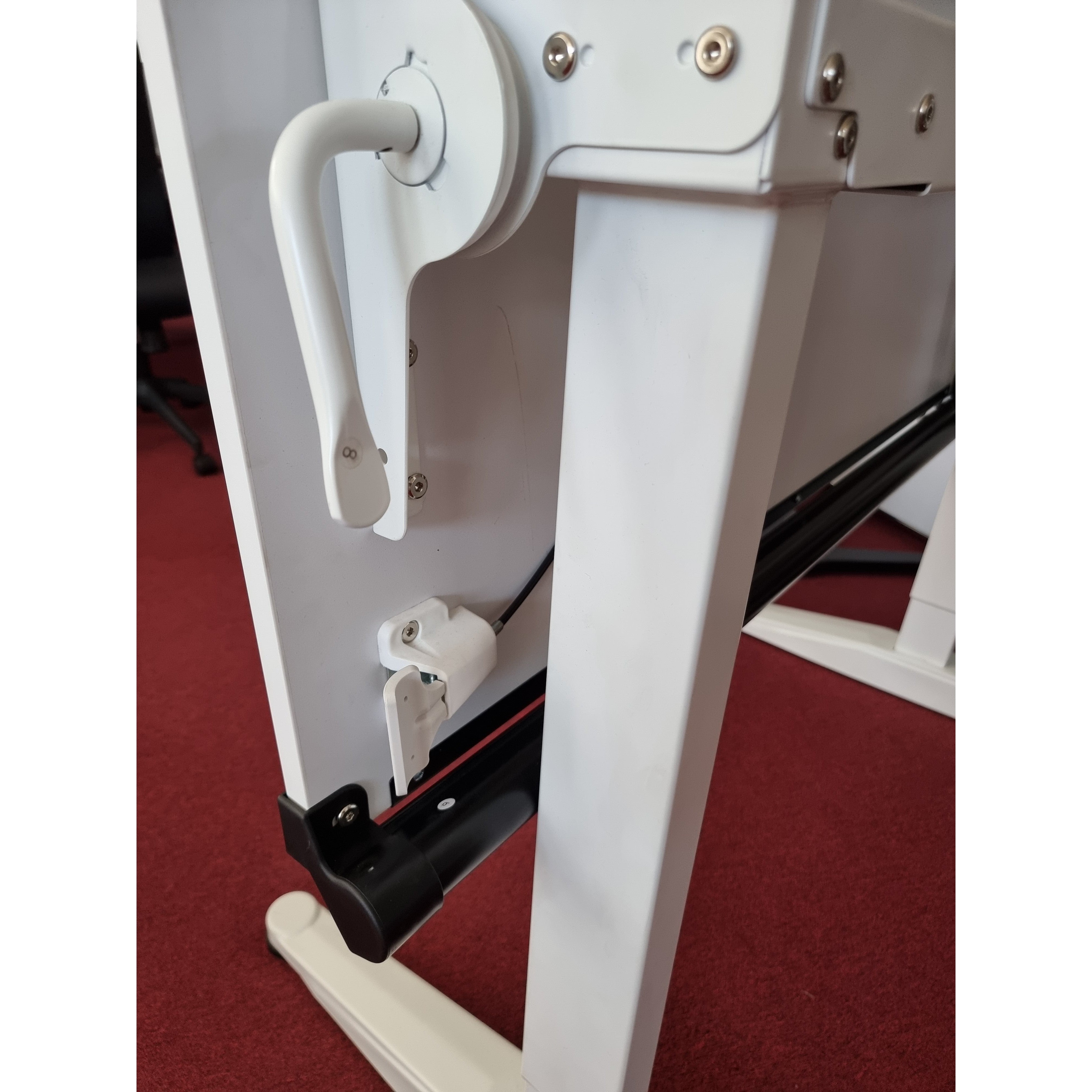 Versarise Height Adjustable Drafting Table  Pneumatic Flip Top Table