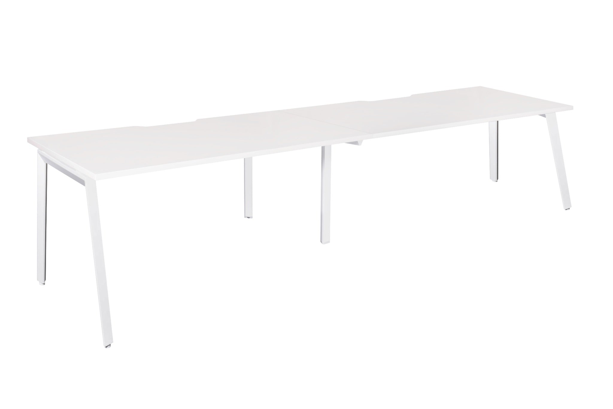 Daytona 2 Person Single Sided Workstation - Without Screen