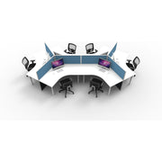 Rapid Screen 120° Degree 6 Person Pod