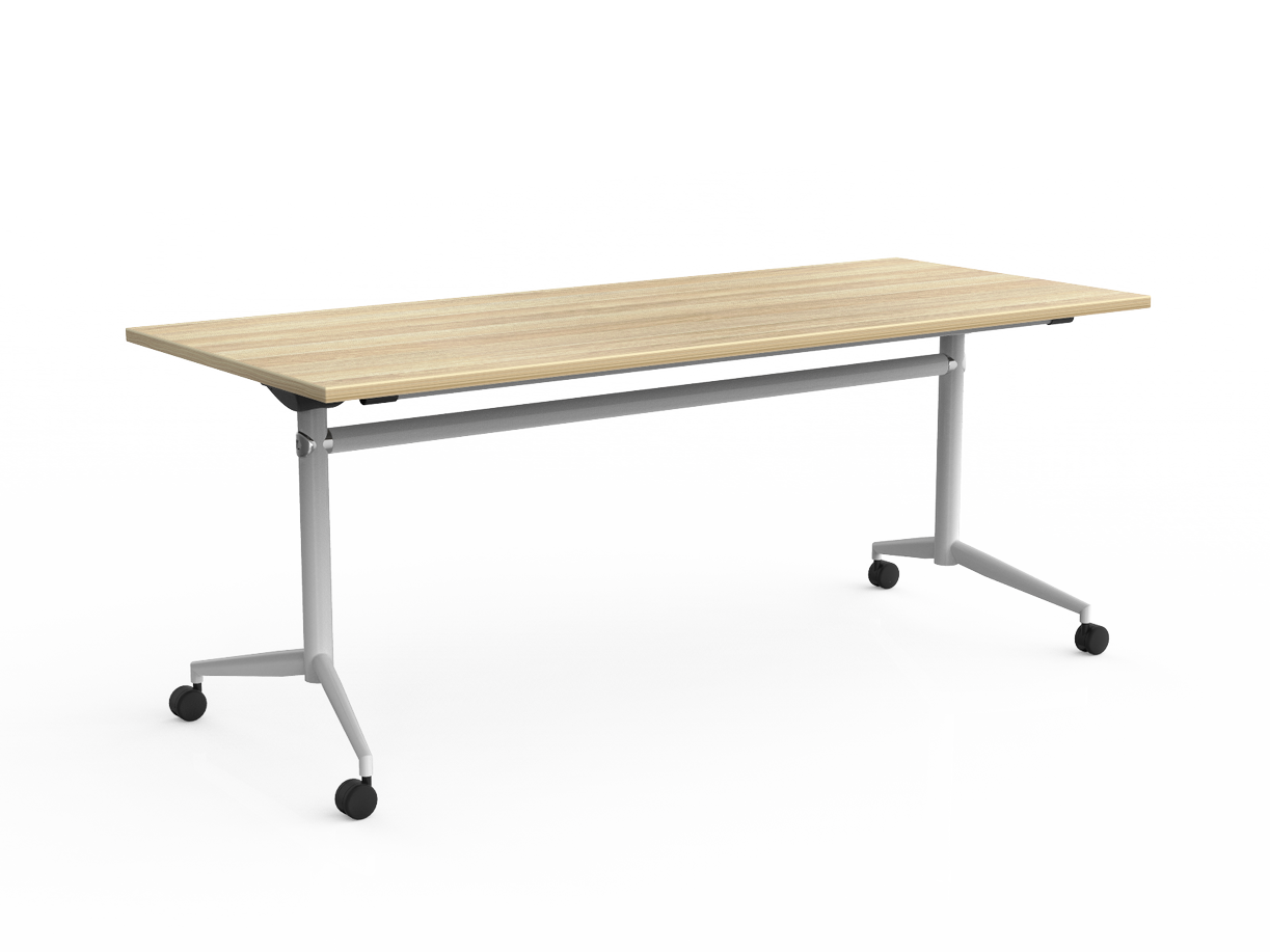 Uni Flip Top Table - White Frame