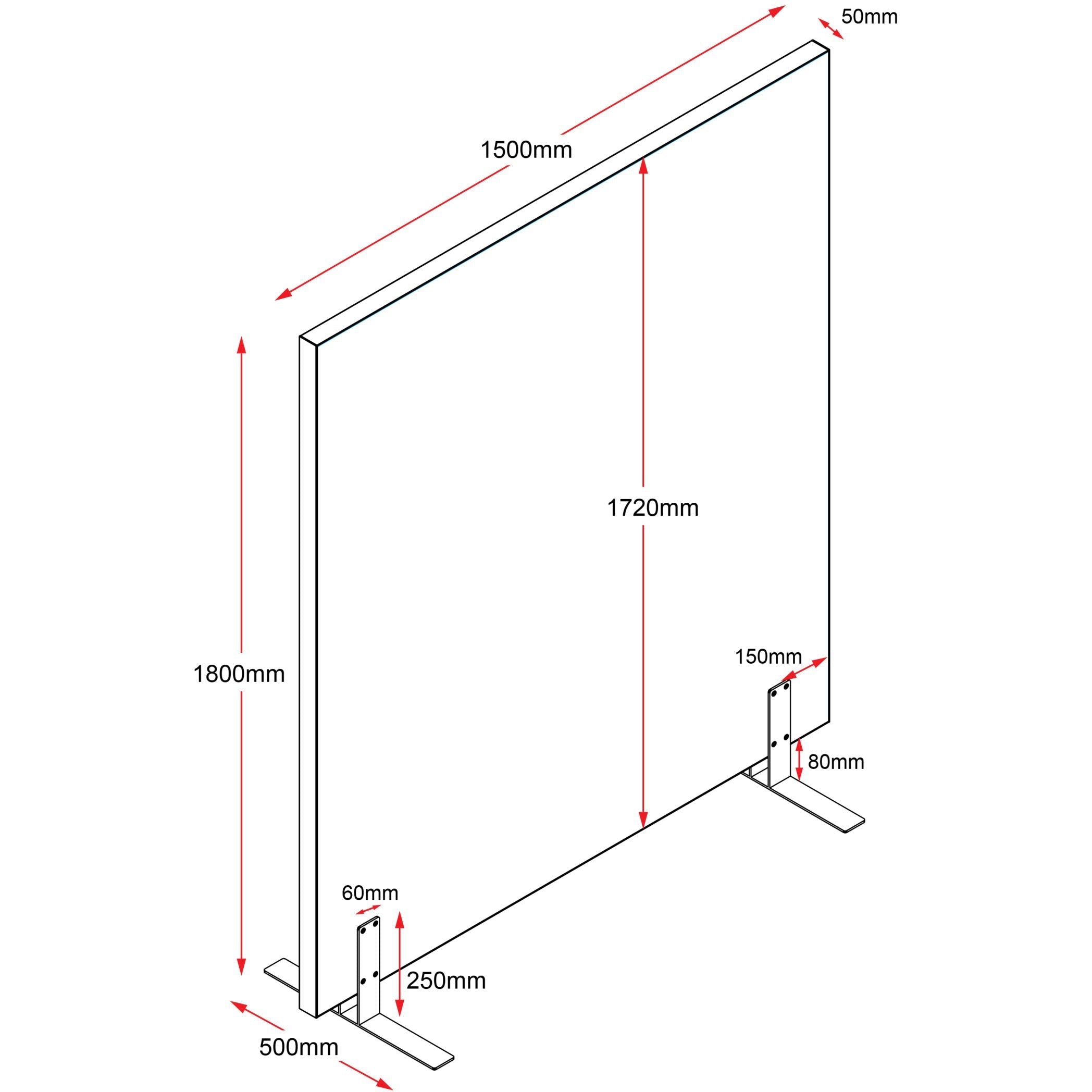 Acoustic Screens - Free Standing Screen